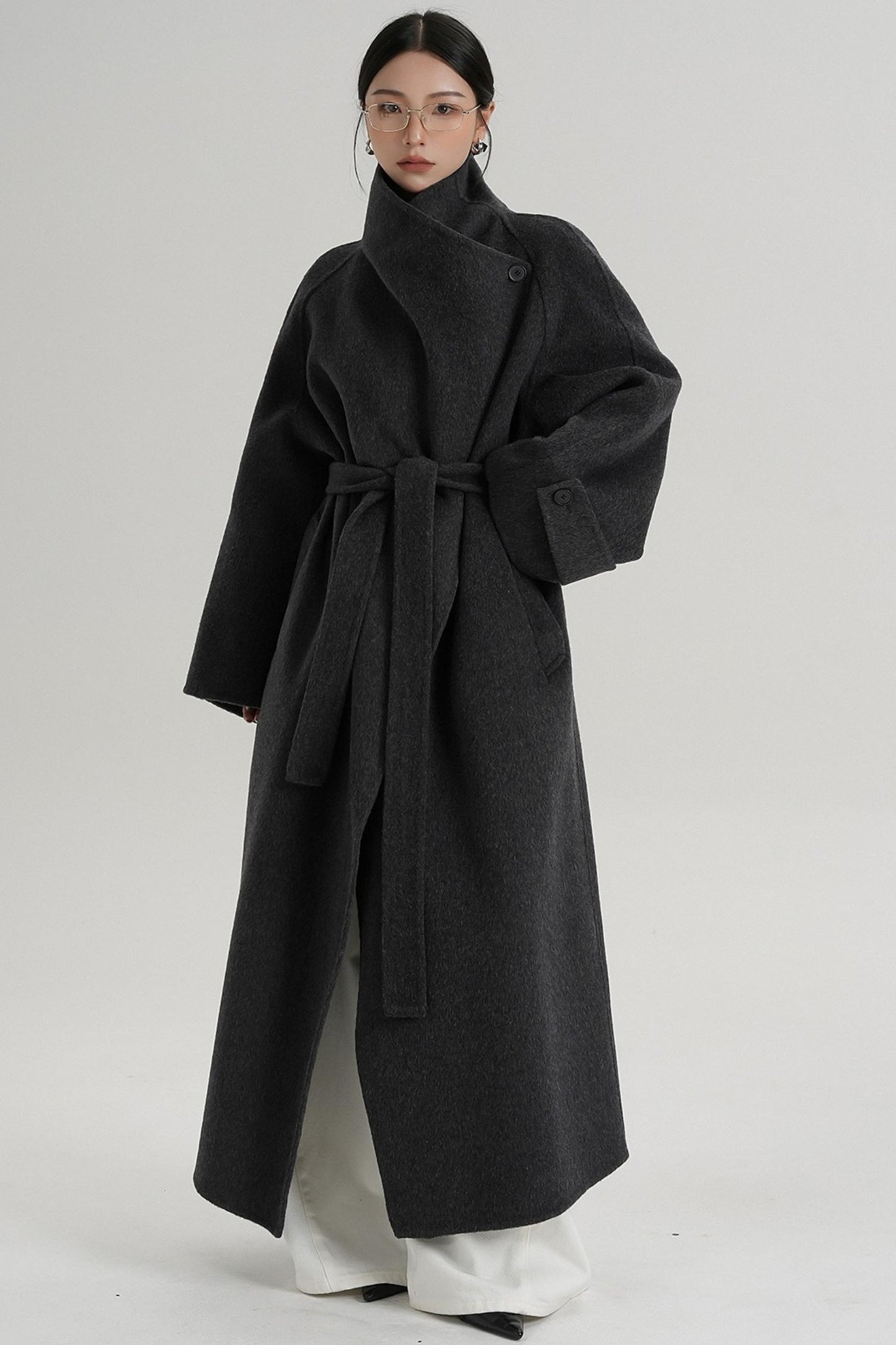 Luxurious Reversible Wool Coat
