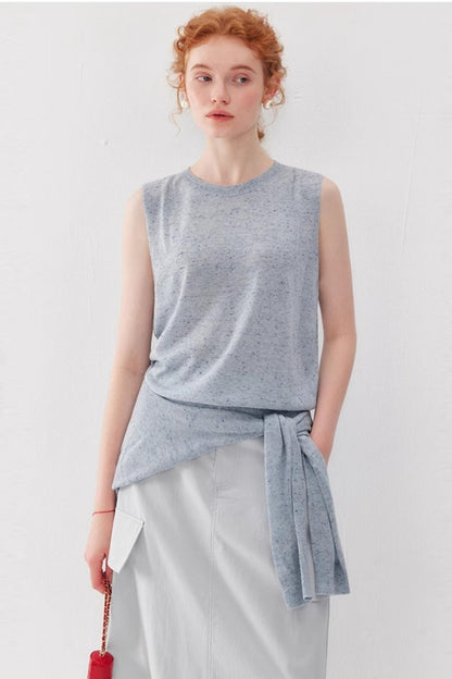 Linen UV Protection Knit Set-Up