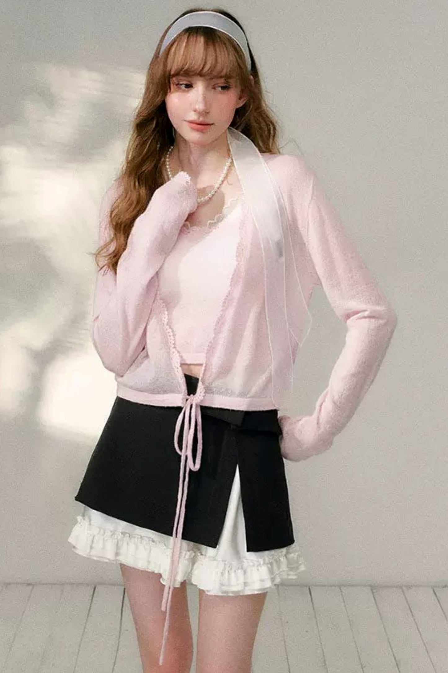 Crochet Knit Cardigan Set-Up