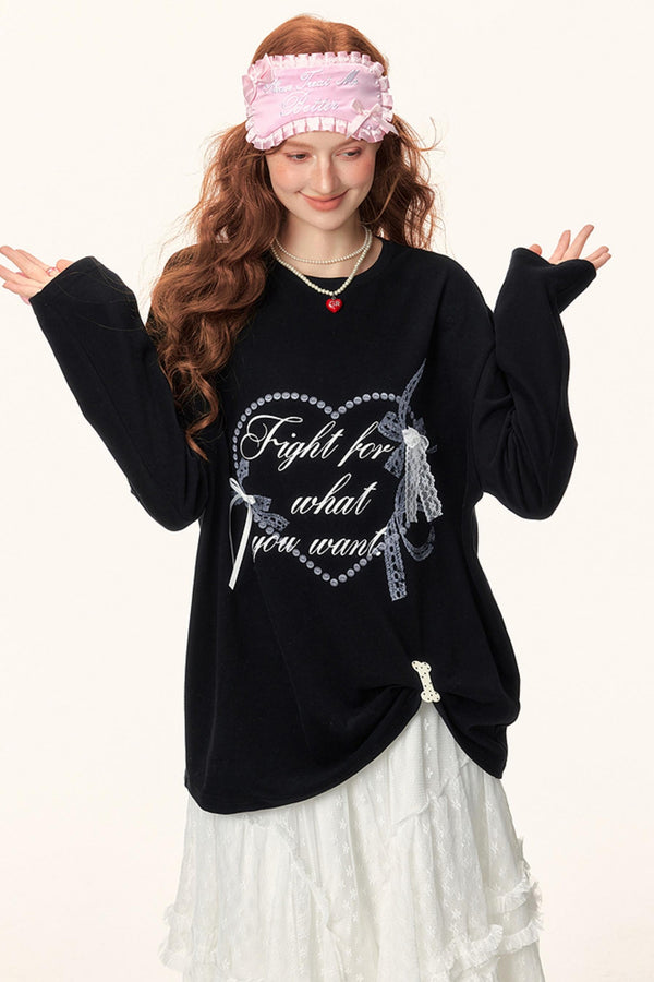 Color-Blocked Letter T-Shirt