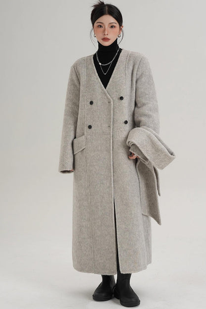 Wool Reversible Coat
