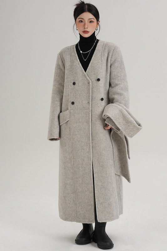 Wool Reversible Coat