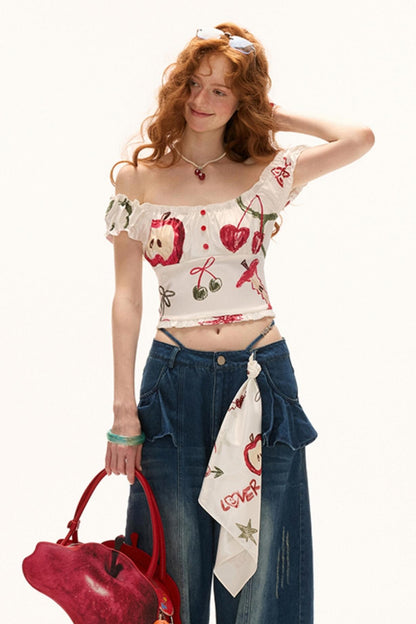 Urban Graffiti Slim Camisole