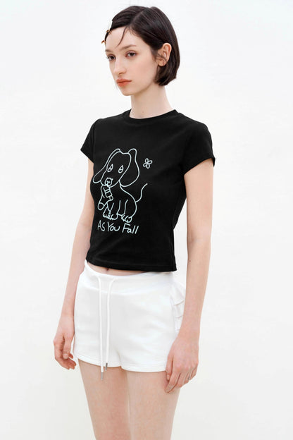 Summer Dog Slim Fit Tee