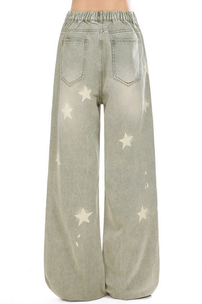 Vintage Star Denim Pants