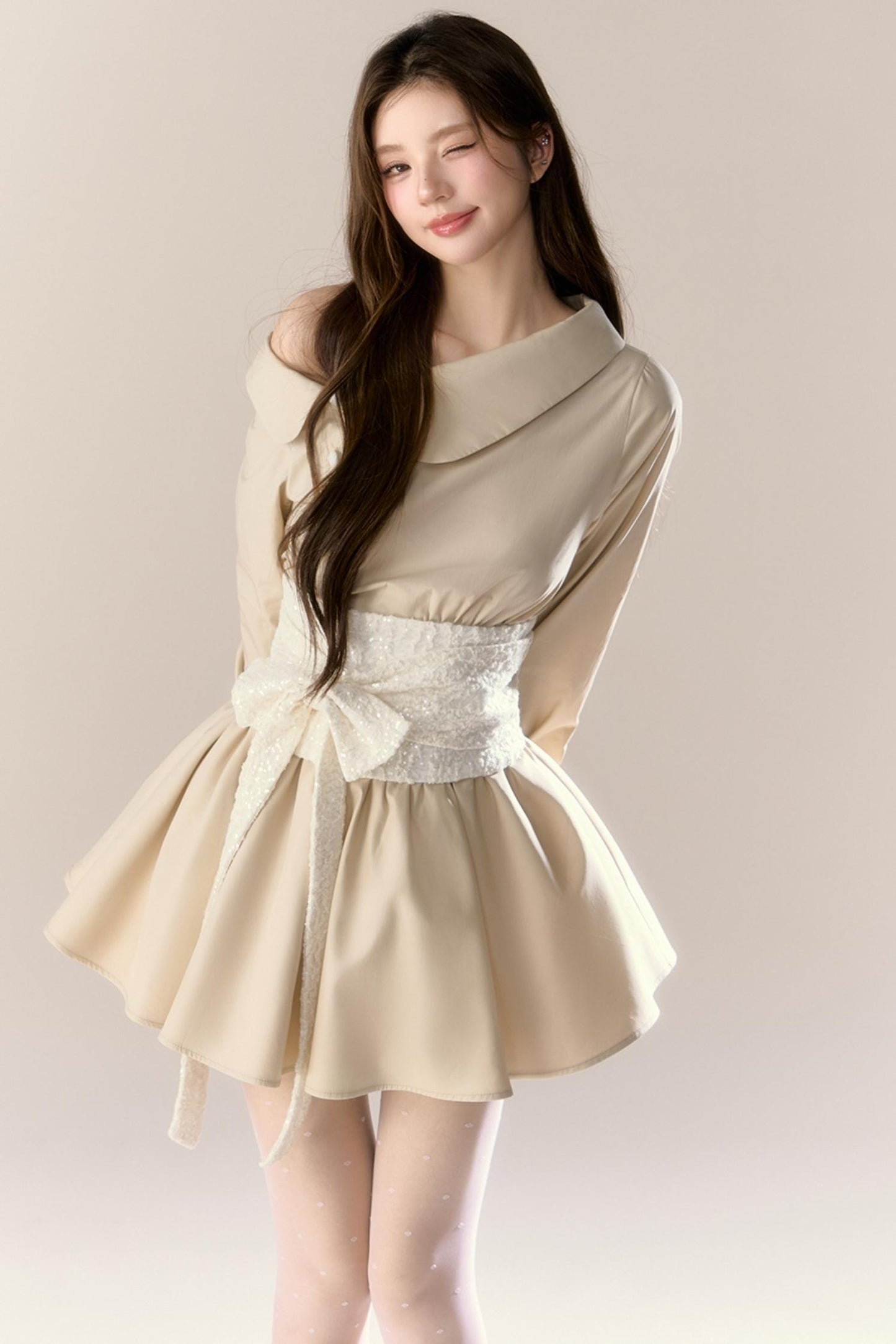 Heartbeat Shoulder Dress