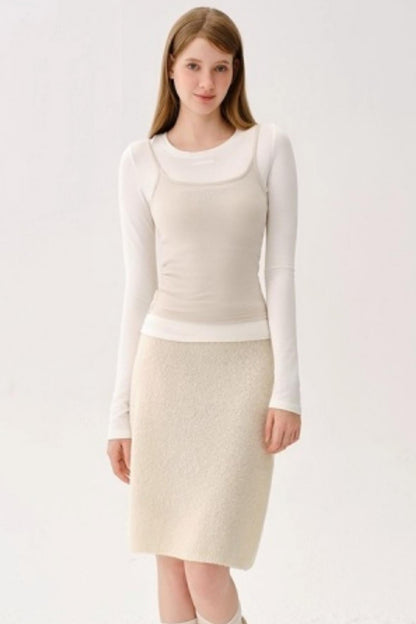 Softening Mask Long-Sleeve Top