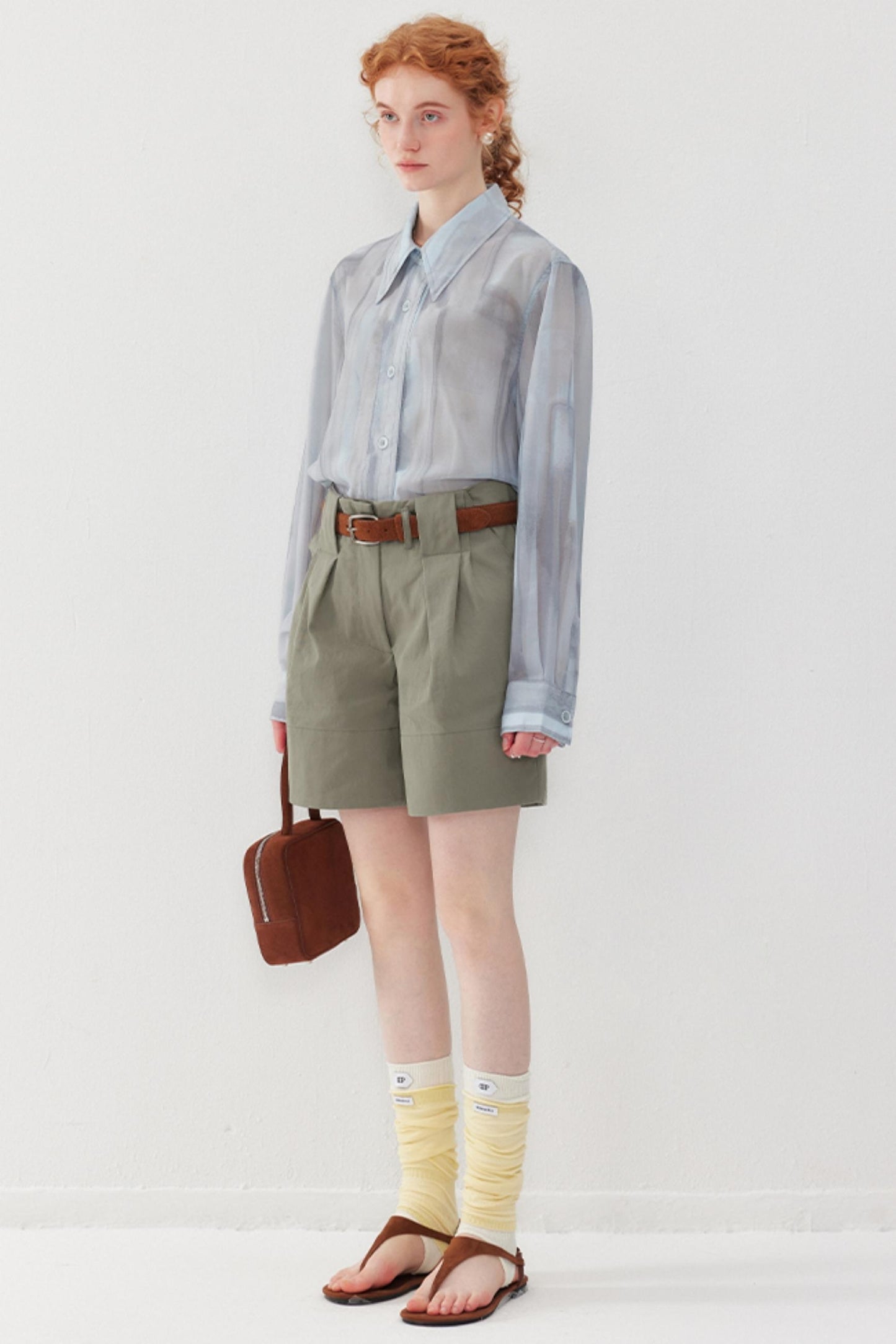 Layered Tulle U-Neck Top Set-Up