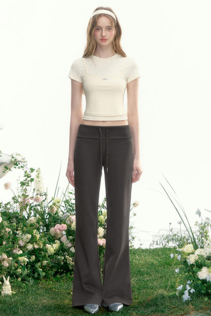 Foreign Style Relaxed Pants