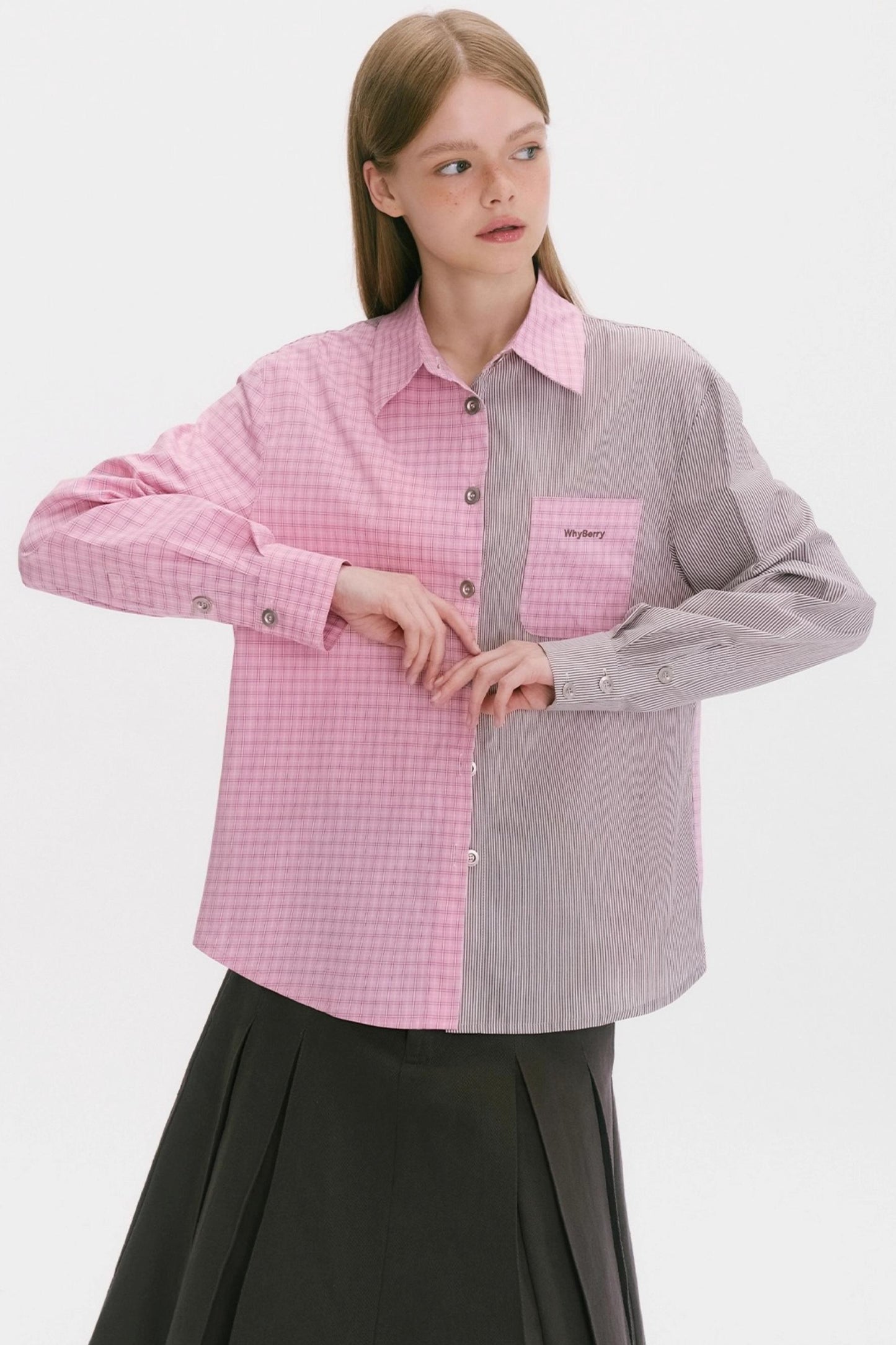 Casual Long Sleeve Check Shirt