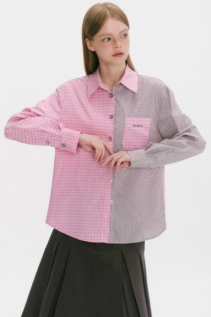 Casual Long Sleeve Check Shirt