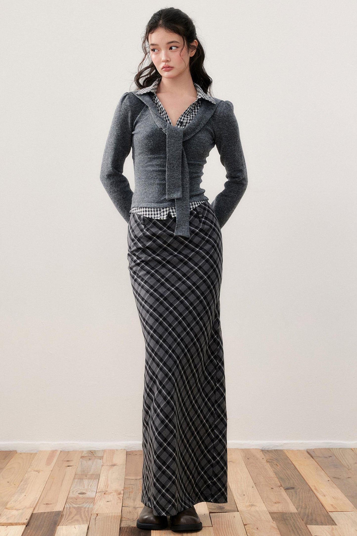 Prismatic Straight Skirt