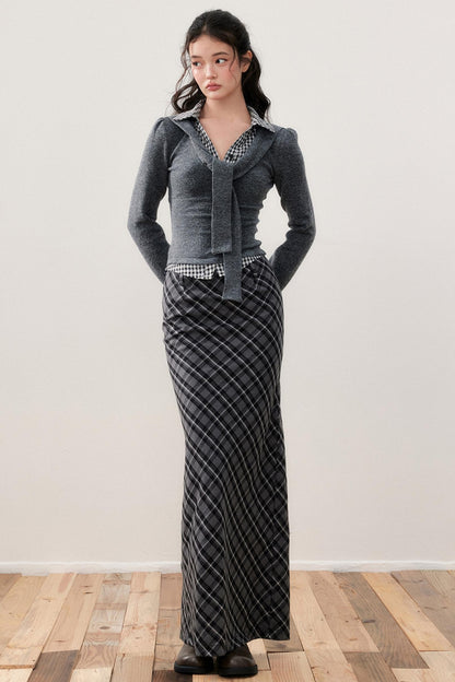 Prismatic Straight Skirt