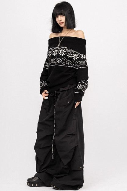 Lazy Spice Jacquard Sweater