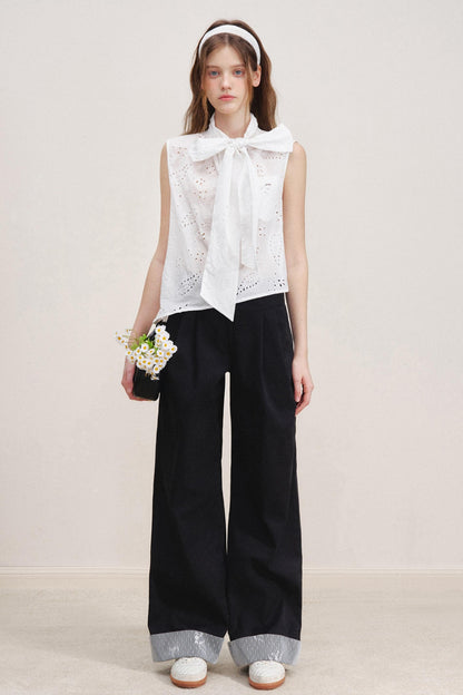 Romantic Bow Tie Vest