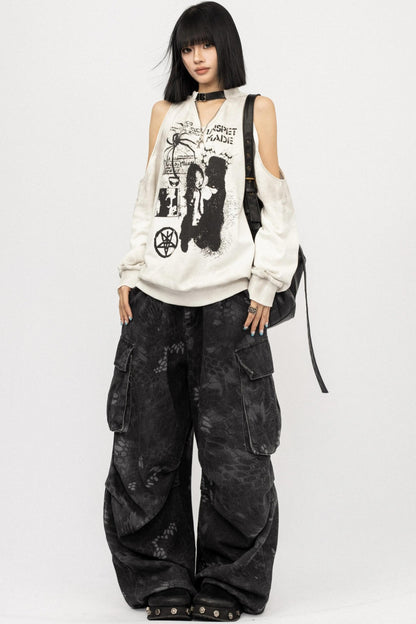 Autumn Spice Girl Shoulder Top