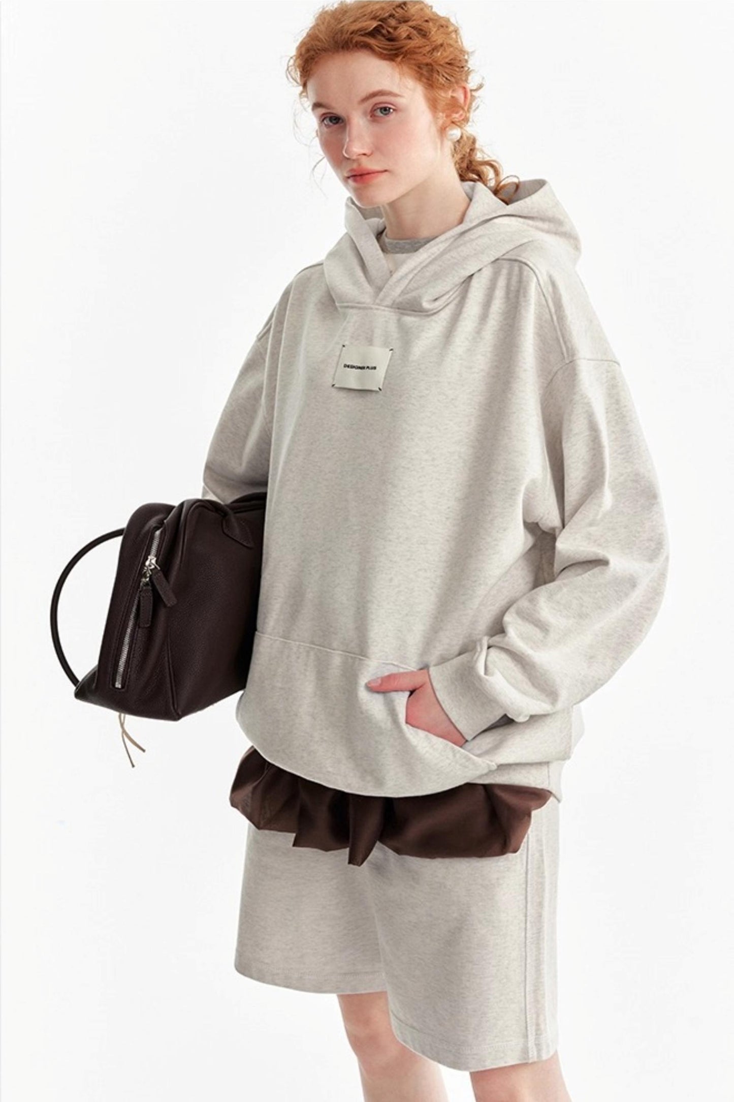 Terry Hooded Sweatshirt