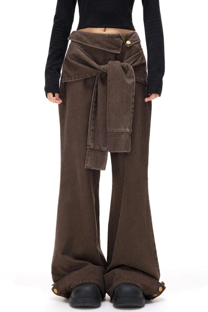 Retro Washed Cargo Pants