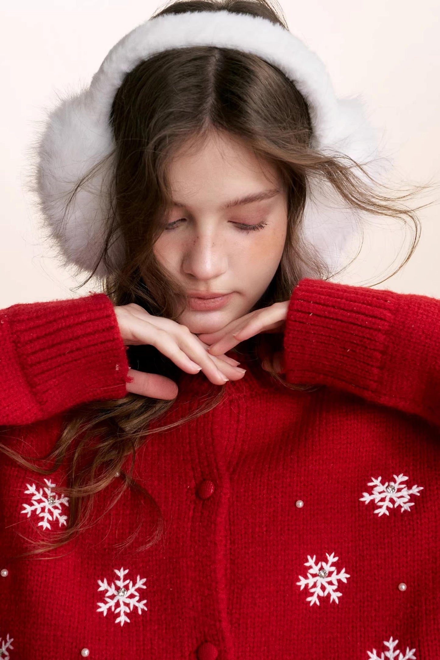 Snowflake Crochet Cardigan
