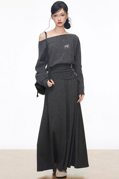 Lazy Style Korean Waist Suit Set-Up