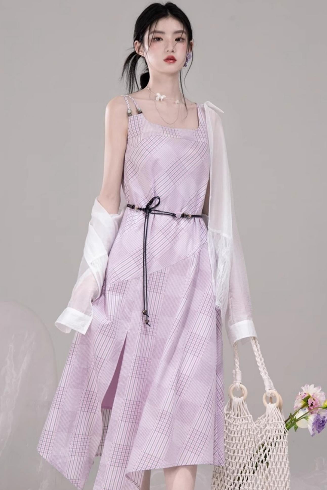 Asymmetrical Draped Dress