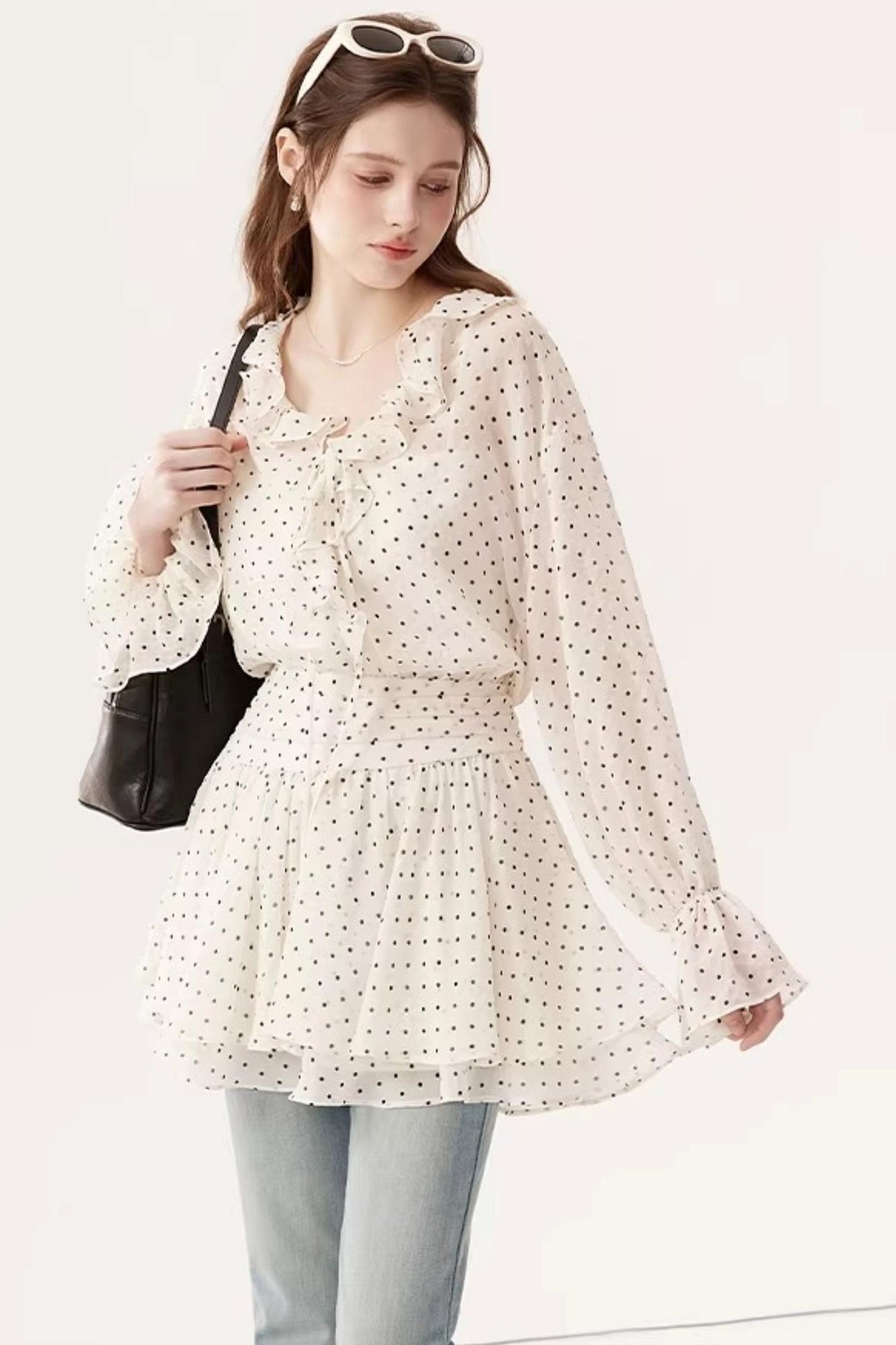 Light Blue Stretchy Denim Pants