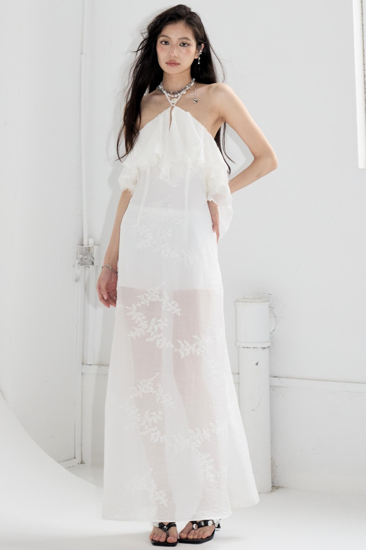 Goddess Embroidery Dress