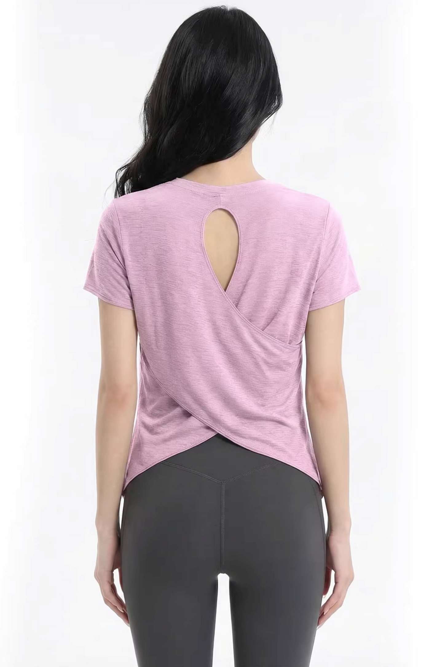 Top Yoga con Schiena Cut-Out