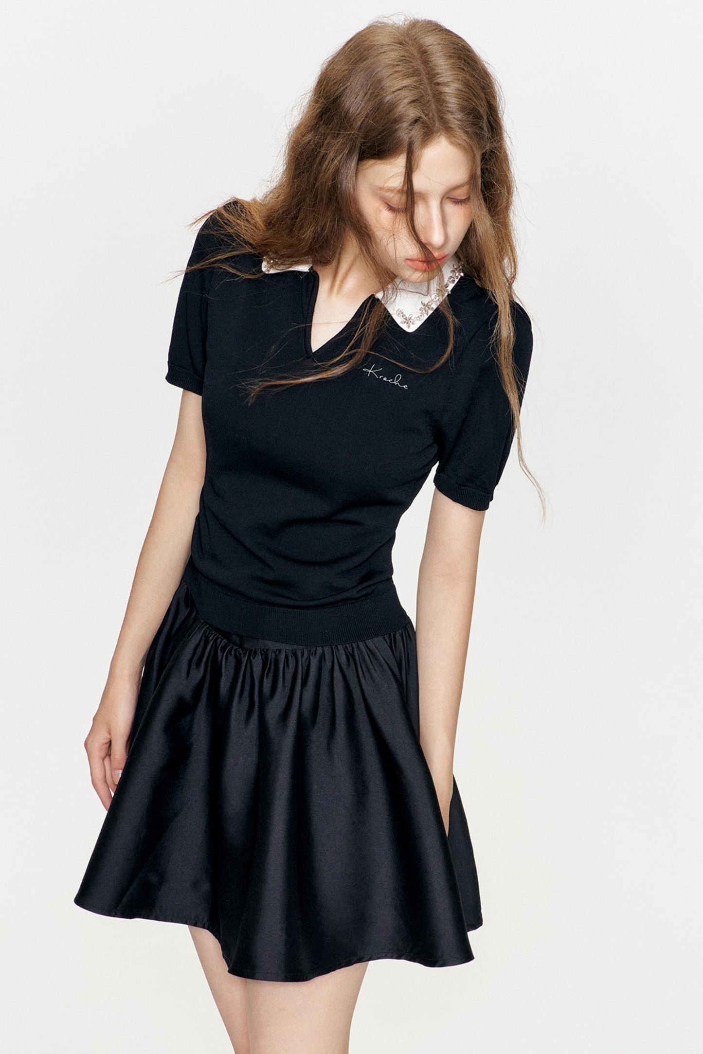 Star River Beaded Dress With Top Set-Up