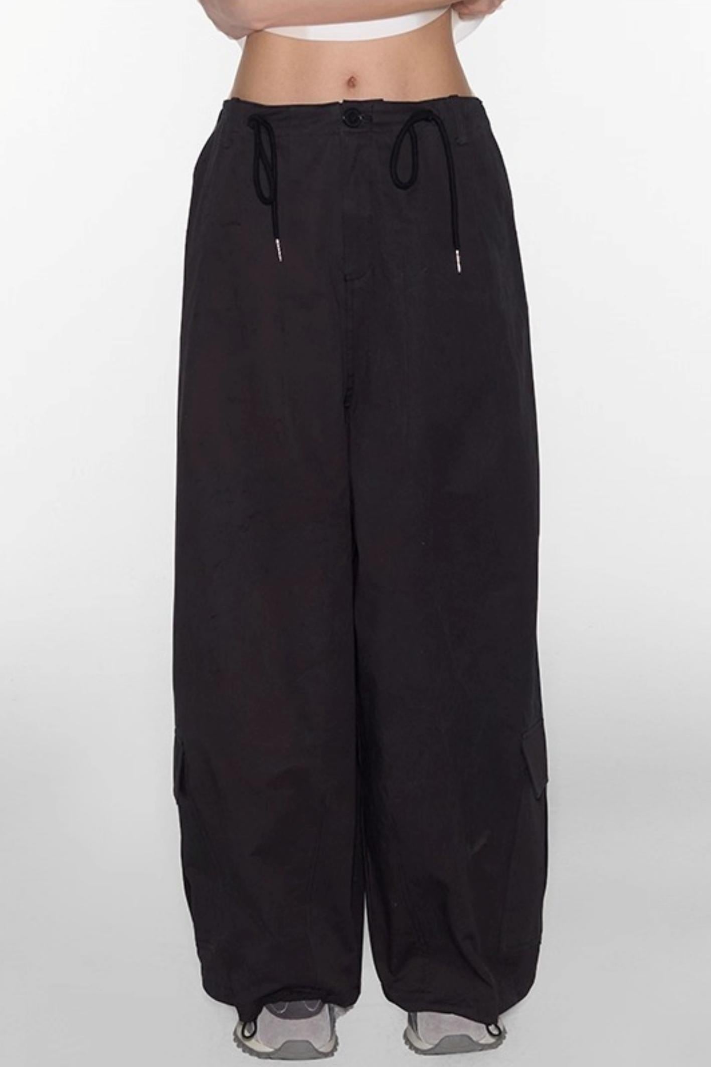 Cargo Drawstring Pants