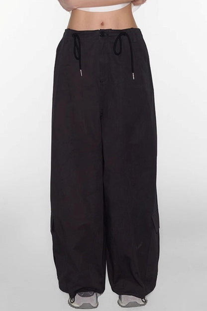 Cargo Drawstring Pants
