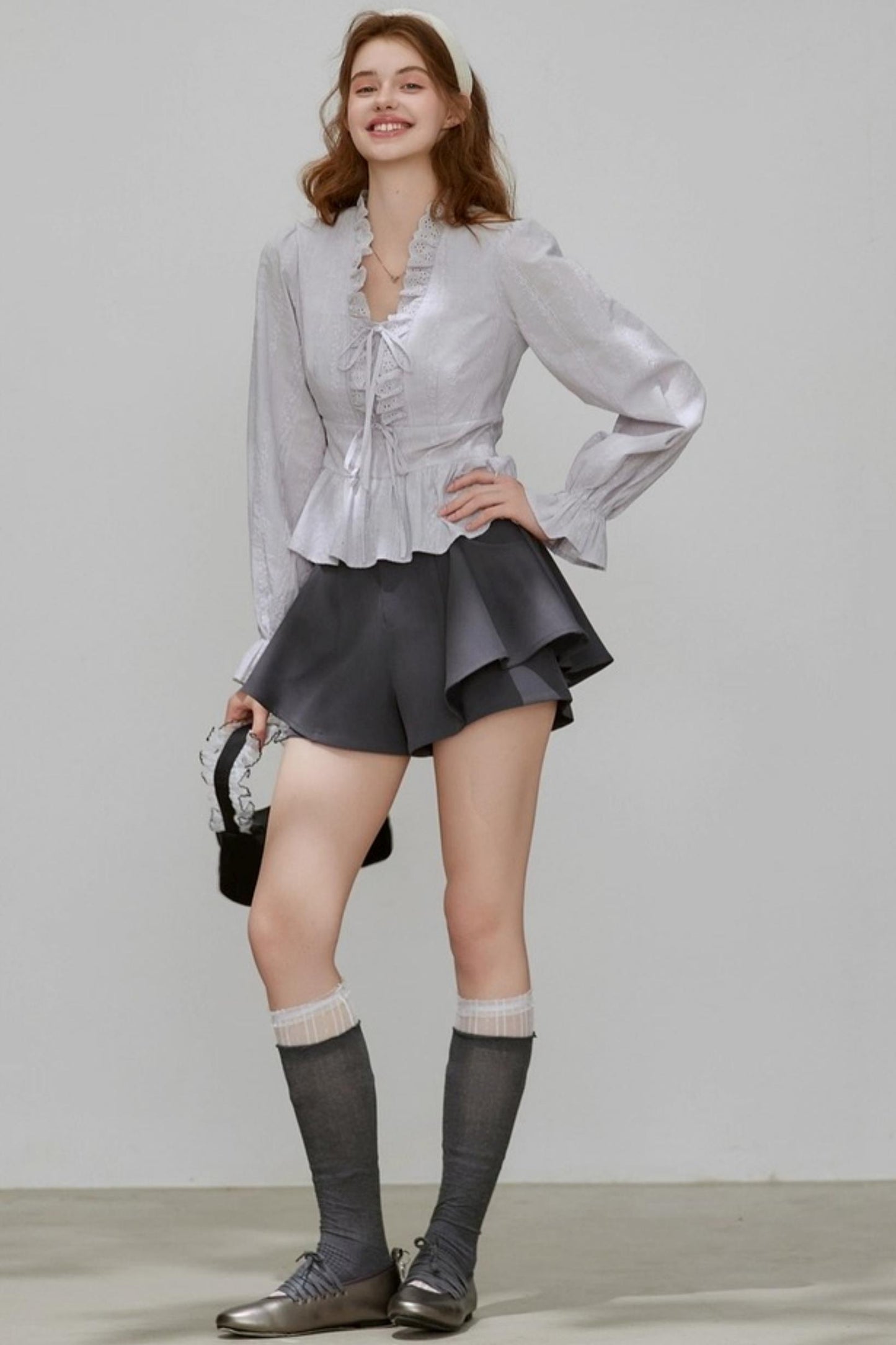 Autumn Lace A-Line Skirt