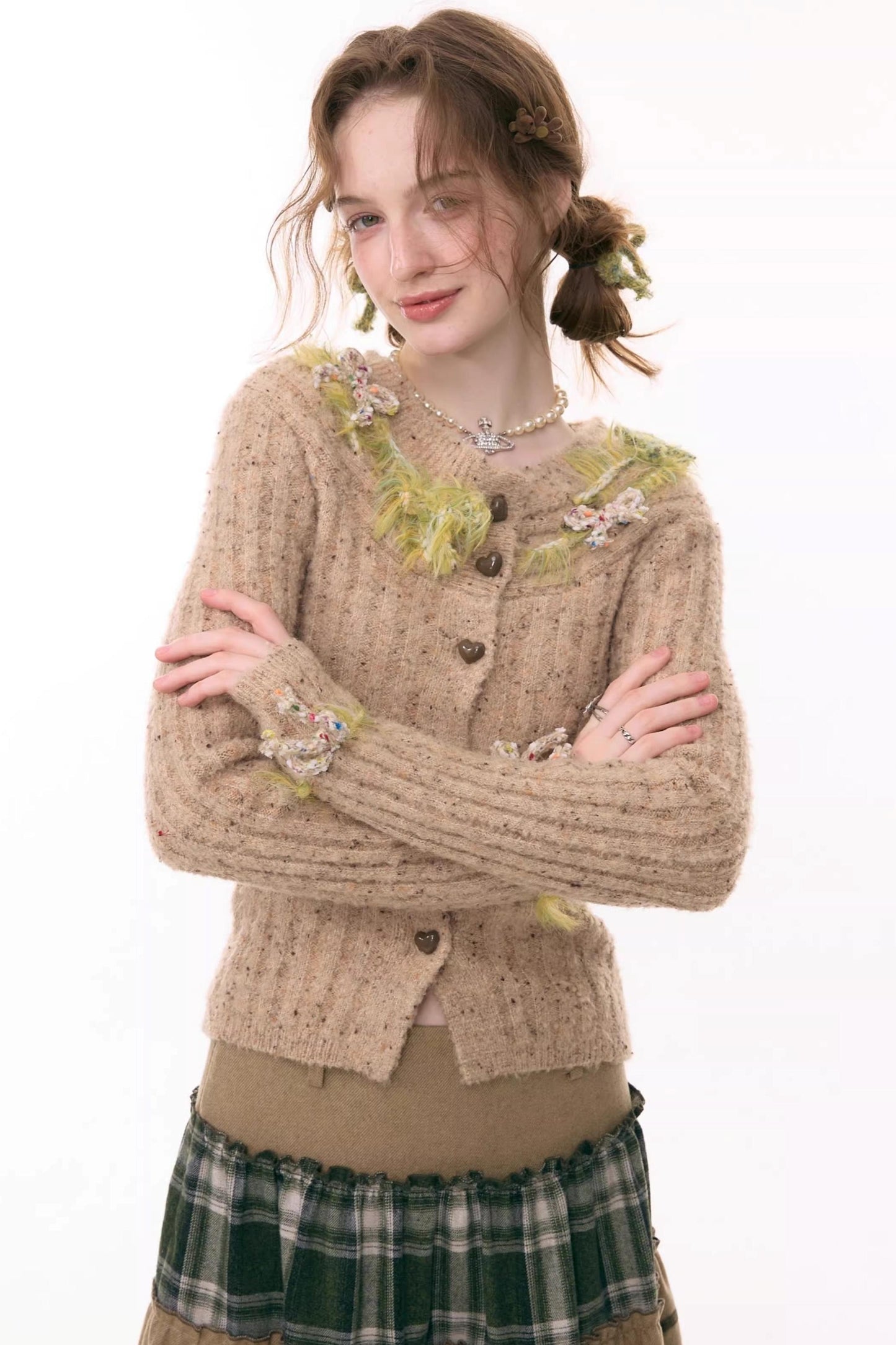 Mist Harbor Fleece Cardigan