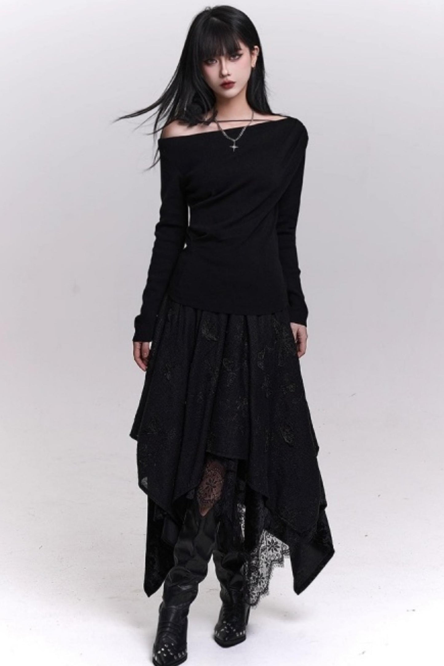 Irregular Butterfly Skirt