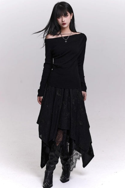 Irregular Butterfly Skirt