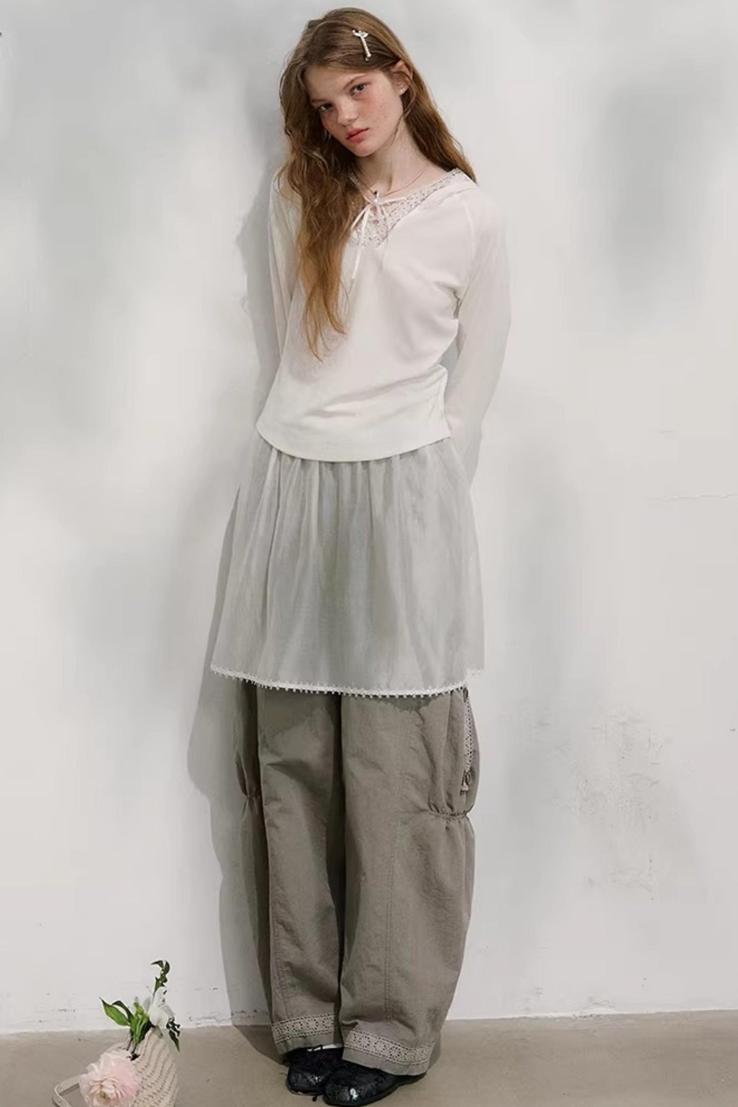 Morning Light Lace Knit Top