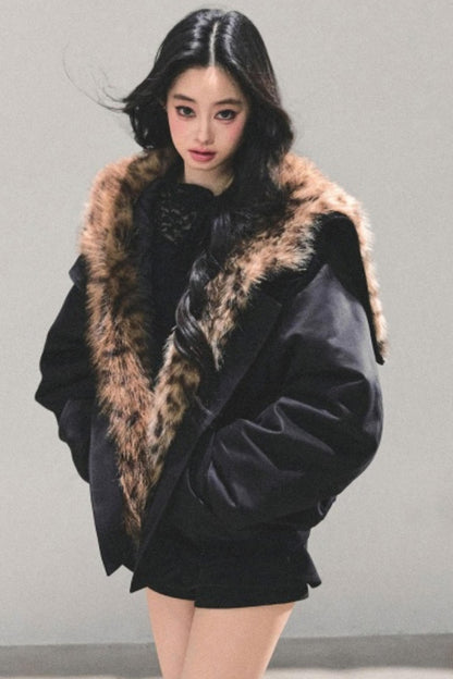 Plush Winter Padded Coat