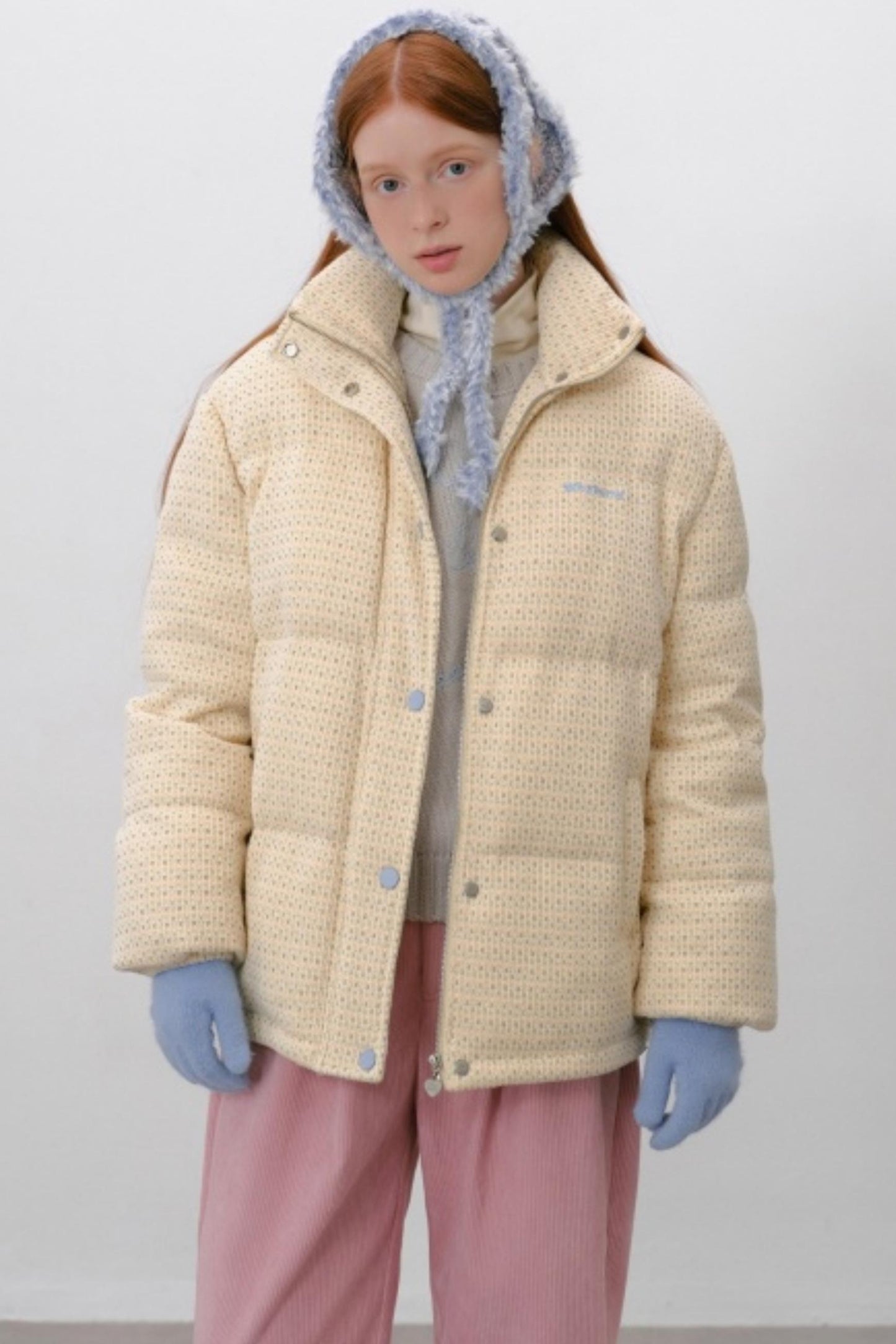 Woven Clouds Knitted Jacket
