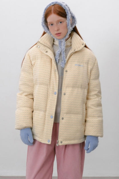 Woven Clouds Knitted Jacket