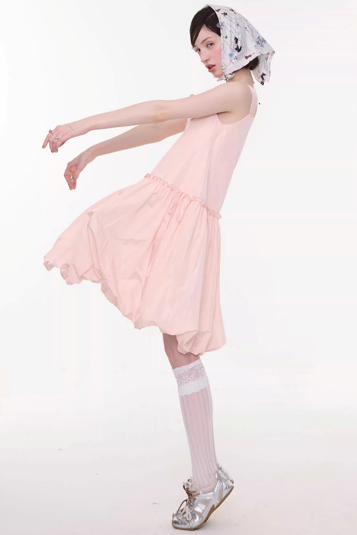 Summer Bow-Tie Camisole Dress