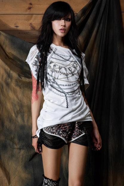 Chain Short Sleeve T-Shirt