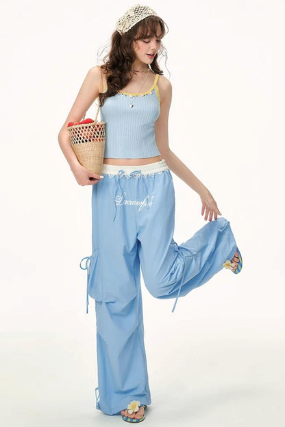 Striped Beaded Camisole