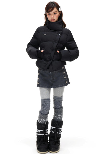 Enzyme Wash Twill Skirt Pants