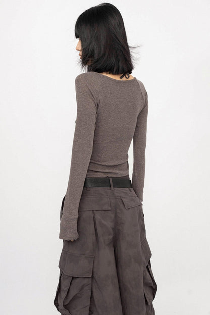 Autumn Halterneck Slim Top