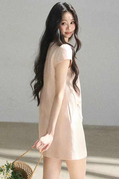 Youthful Shimmer Lace Dress