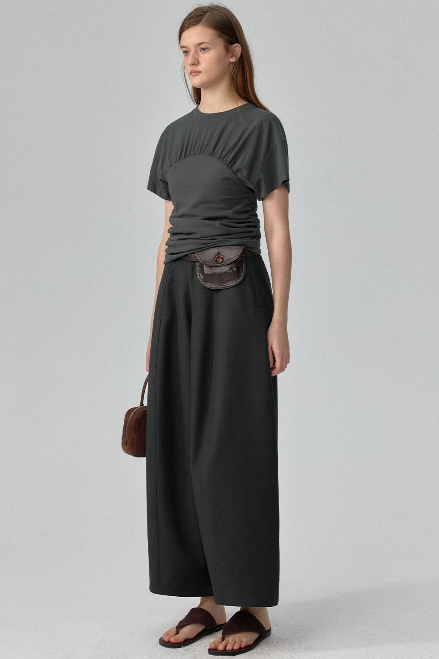 Dark Gray Cocoon Pants