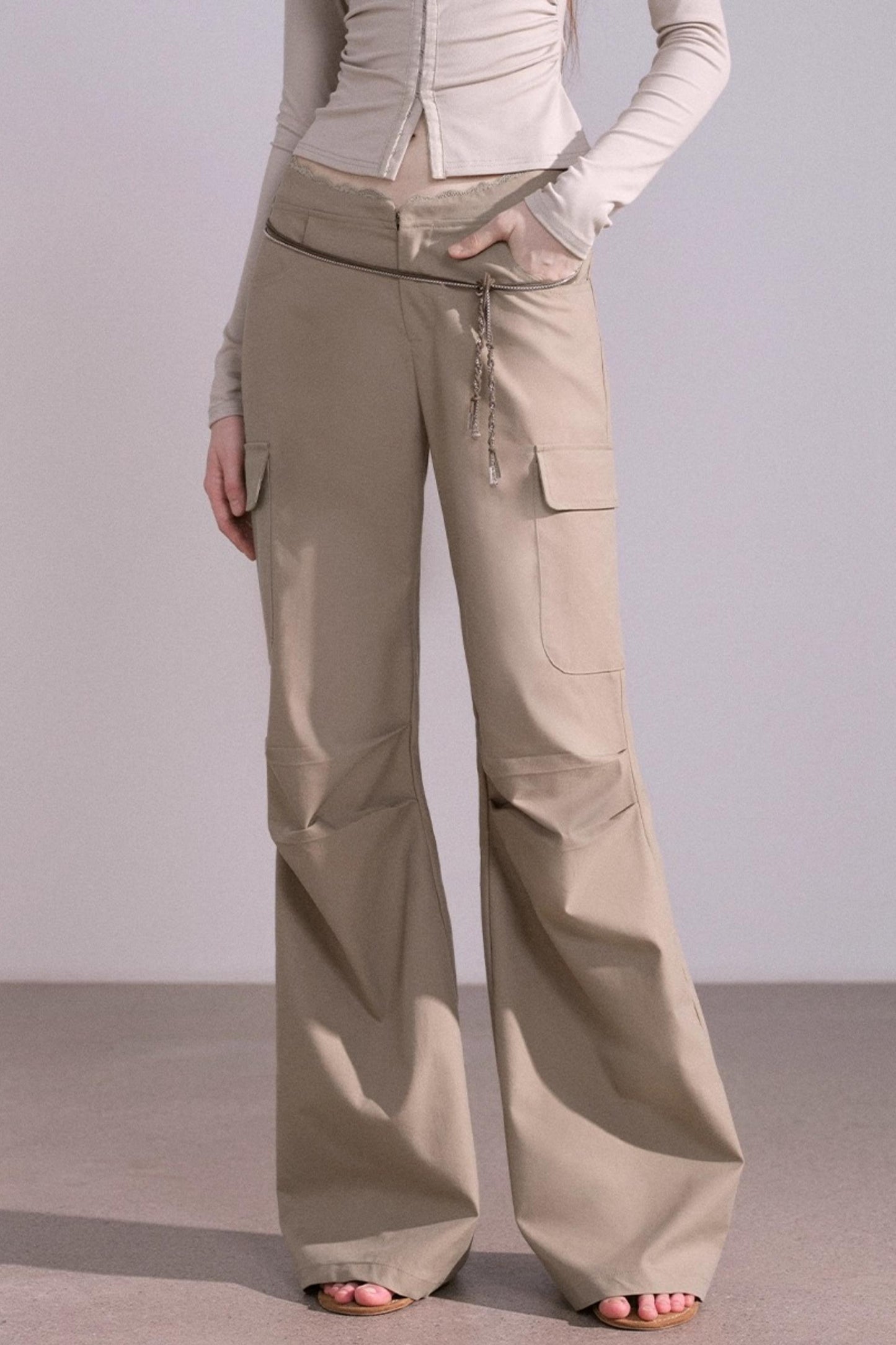 Autumn Wide Cargo Pants