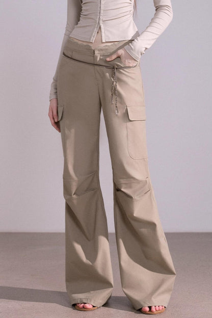 Autumn Wide Cargo Pants