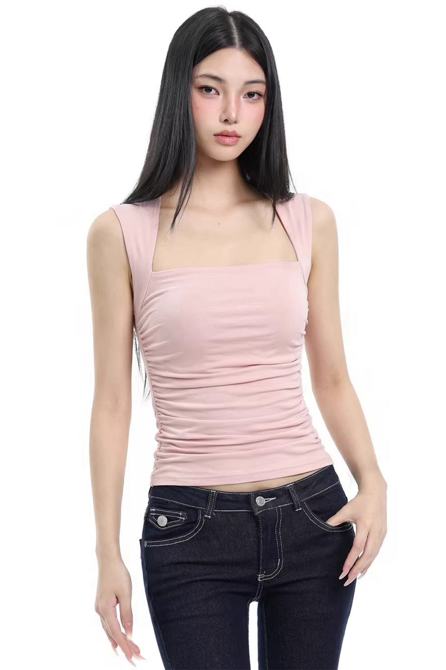 Black Strapless Tube Top