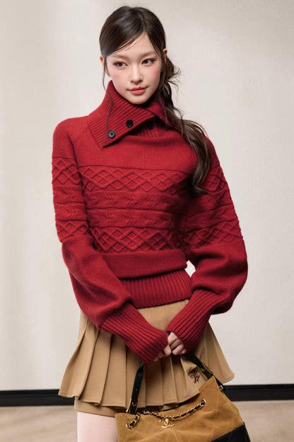 Autumn Batwing Knit Sweater